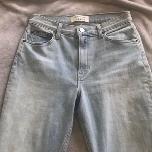 Skinny light wash jeans